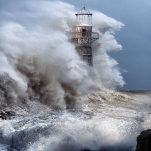 Cast-Iron Lighthouse, Whiteford, UK Image credits: Matthew Jones