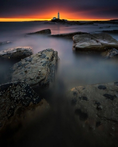 St Mary’s Lighthouse, Bait Island, UK Image credits: Steven Walden