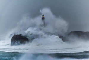 Mouro Island Lighthouse (Built In 1860), Spain Image credits: Juan Carlos Ruiz