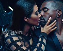 Kim-Kardashian-and-Kanye-West-Balmain-Ad-for-Spring-2015