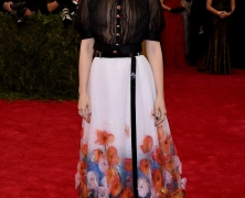 Lily Collins in Chanel